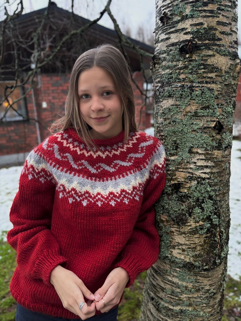 Villapaita (punainen), XL